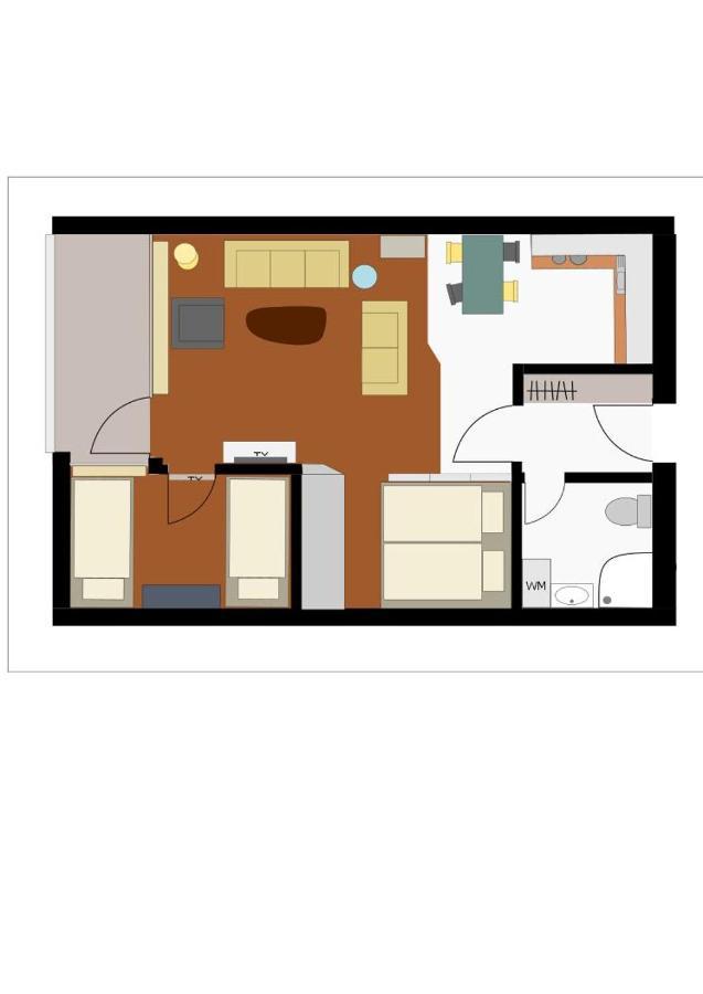 50 M Zum - App Strandhuepfer - Saisonstrandkorb Inklusive Apartment